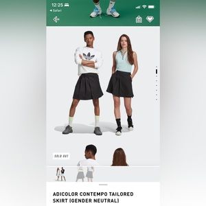 Adidas Contempo Tailored Skirt